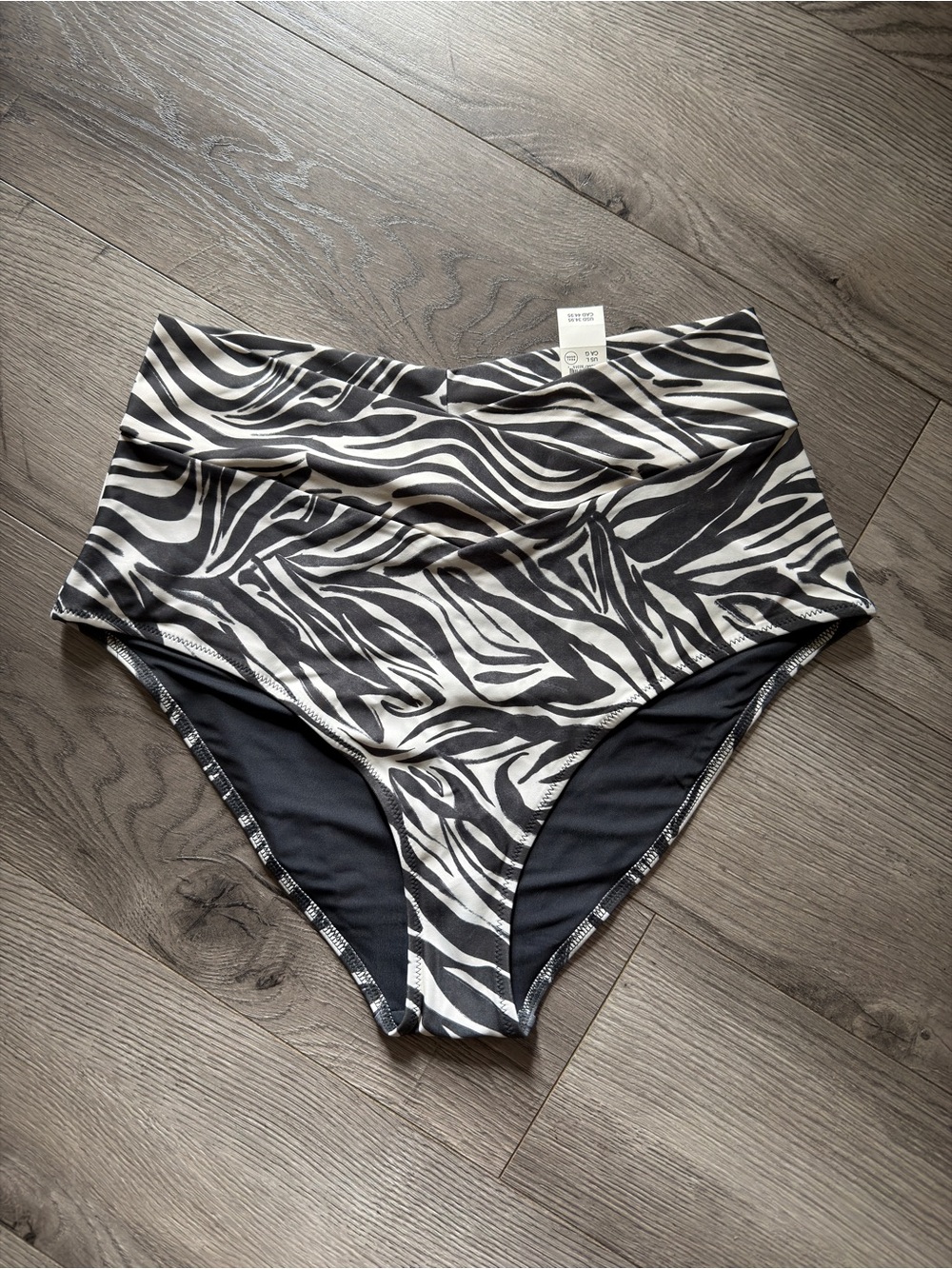 NWT Aerie Crossover High Waisted Full Coverage Bikini Bottom Size L